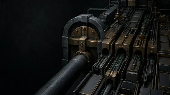 Conceptual editorial artwork of one large monetary conduit mechanically capped while separate adjacent payment and compliance machinery remains in place.